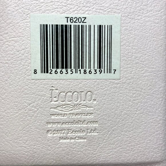 ECCOLO | Light Pink Scalloped Memo Pad Gold Detail - Picture 6 of 7
